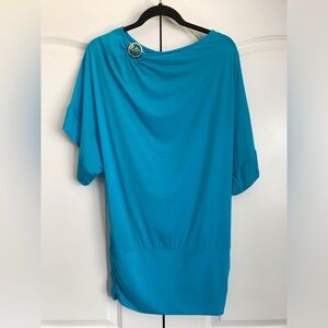 Michael Kors Dress Logo Ring  Cover-Up Size XS